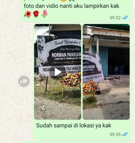 Pengiriman Karangan Bunga Prantaan Bogorejo