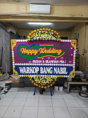 Papan Bunga di Prantaan Bogorejo