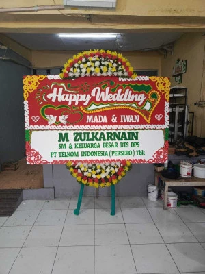 Papan Bunga di Prantaan Bogorejo