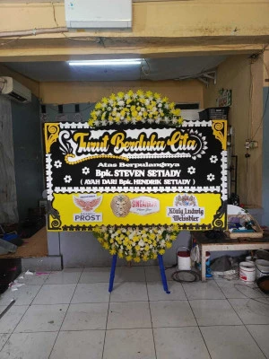 Papan Bunga di Prantaan Bogorejo