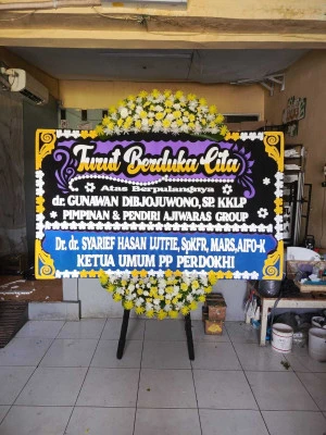 Papan Bunga di Prantaan Bogorejo